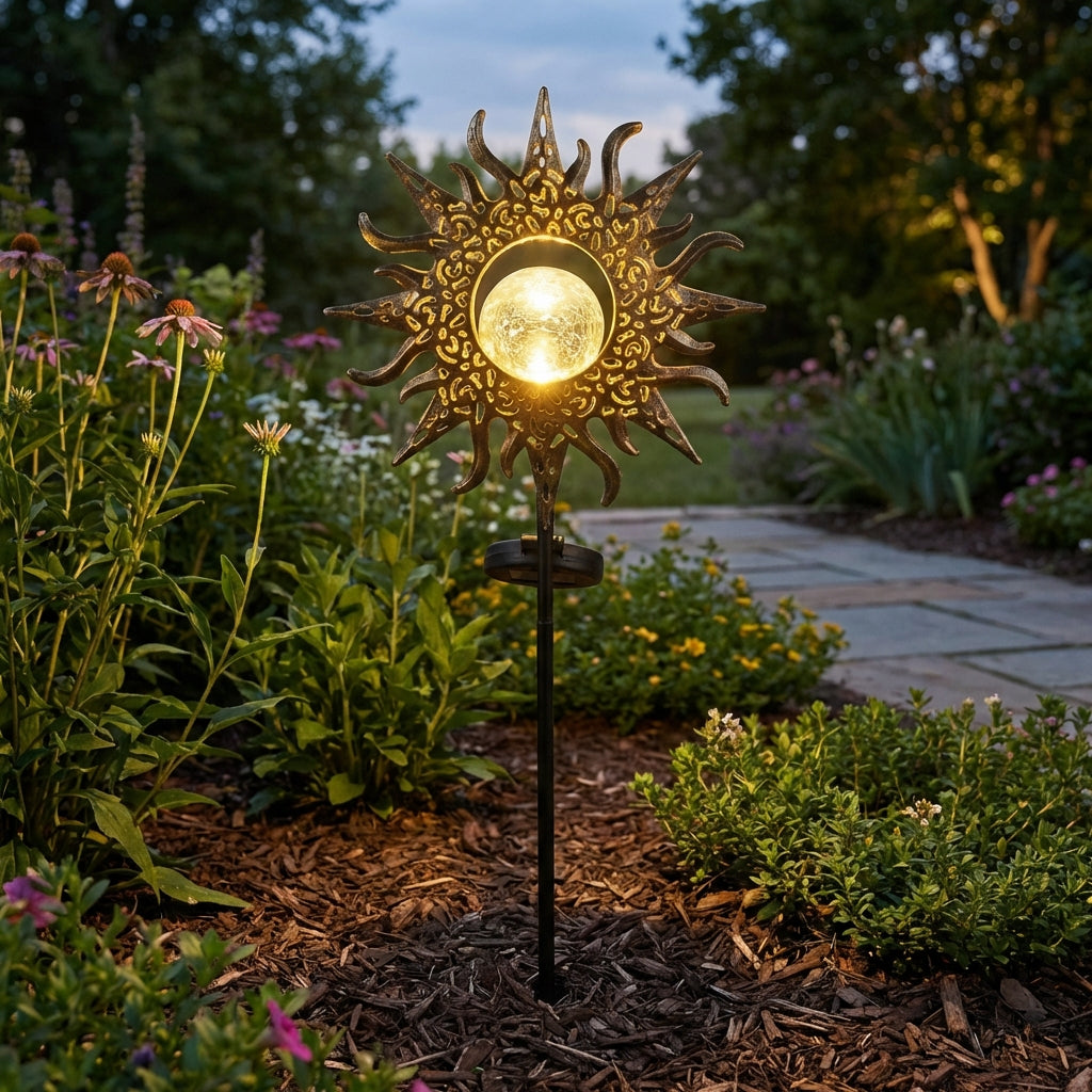 Decorative Garden Pathway Light - Solar Powered