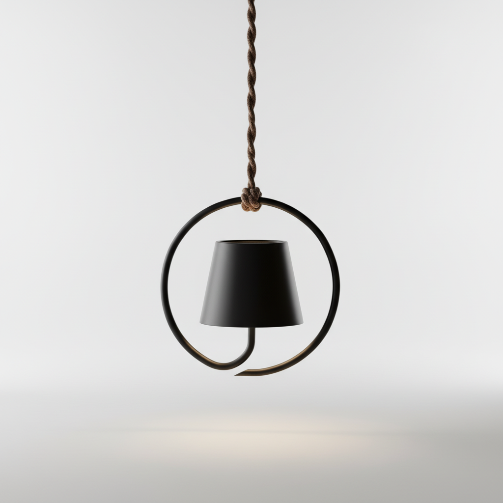 LED Hanging Light with Rechargeable Battery