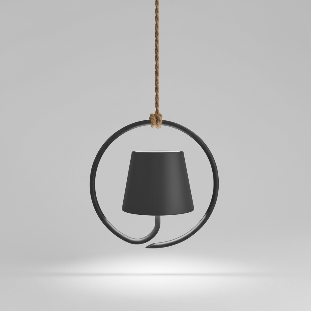 LED Hanging Light with Rechargeable Battery
