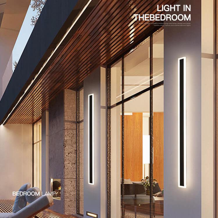 LuxeBright | Stylish Waterproof Wall Lamp for Outdoor Use