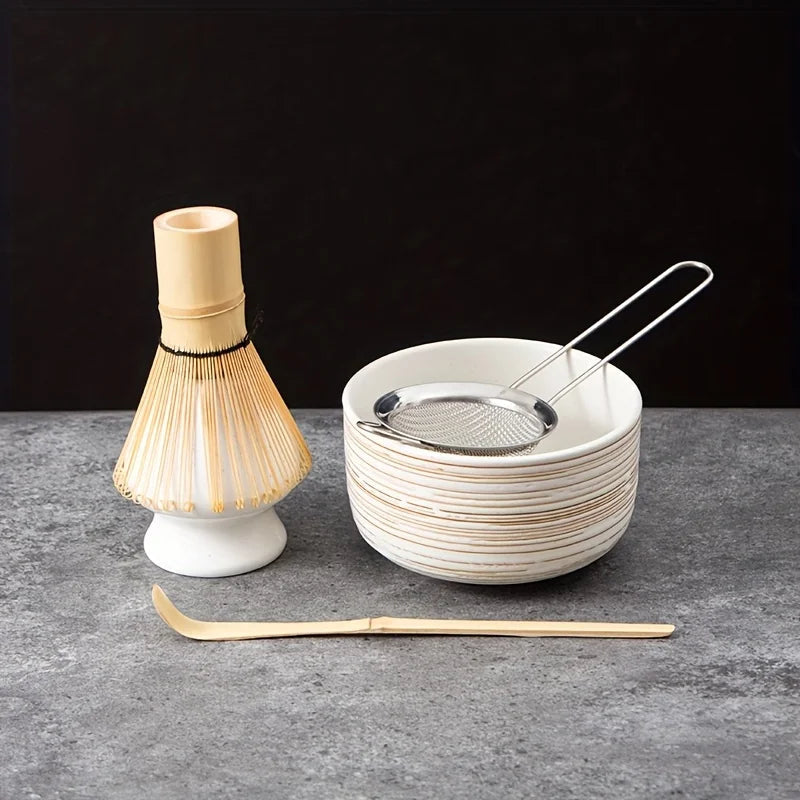 Ultimate Matcha Preparation Toolkit | 6-Piece Ceramic Set