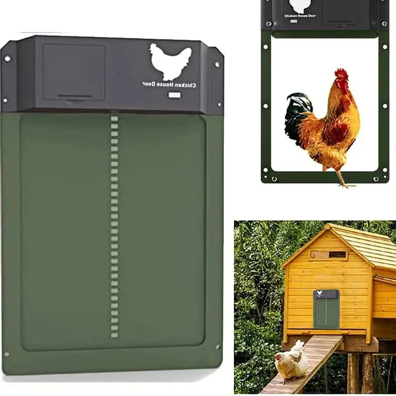 Smart Coop Guard: Automated Door with Light Sensor Technology
