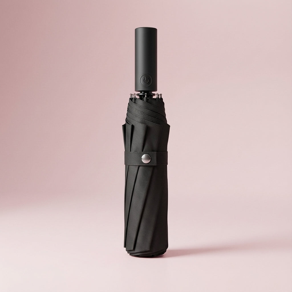Folding Umbrella with Automatic Open and Close Mechanism