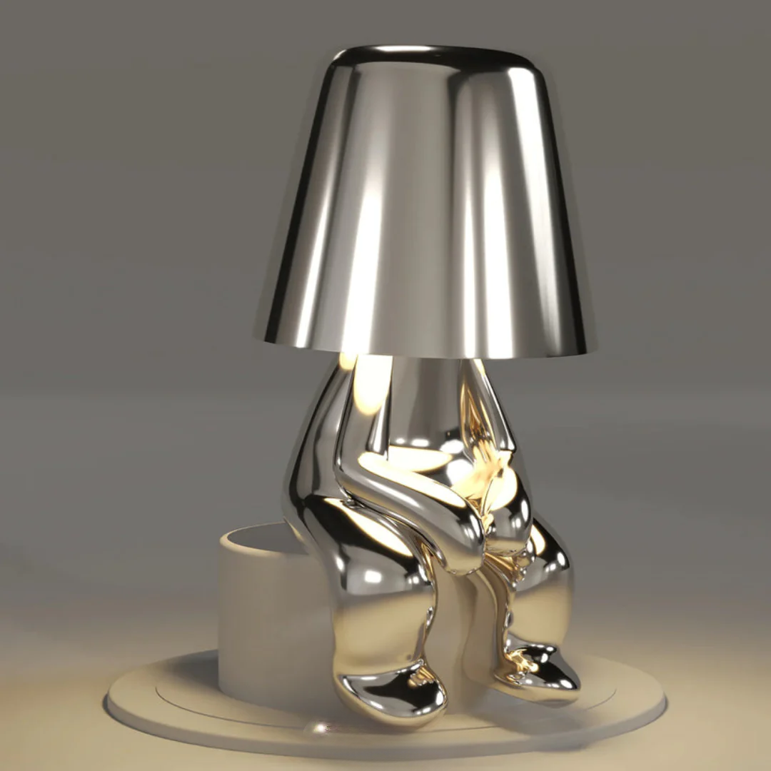 Adjustable Brightness Desk Lamp - Fun Design