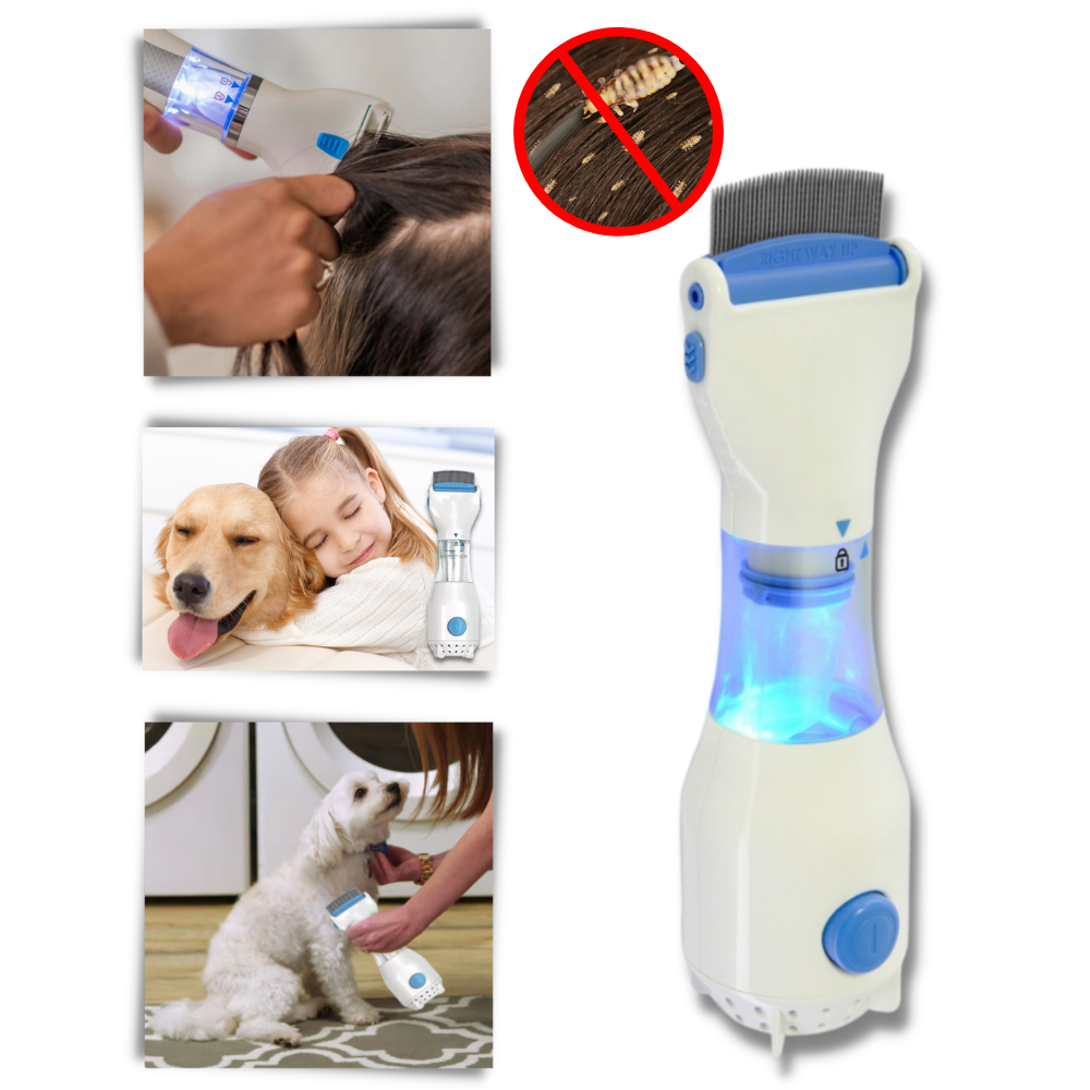 All-in-One Electric Lice and Flea Remover