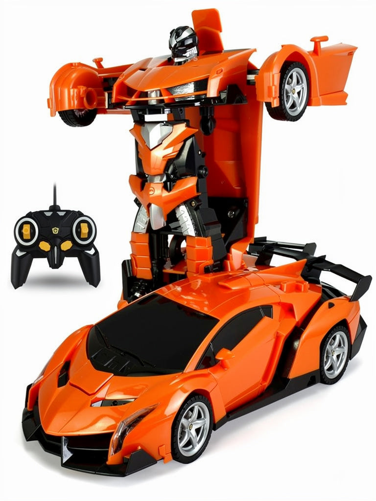 Dual-Function Robot Racer Remote Control Vehicle