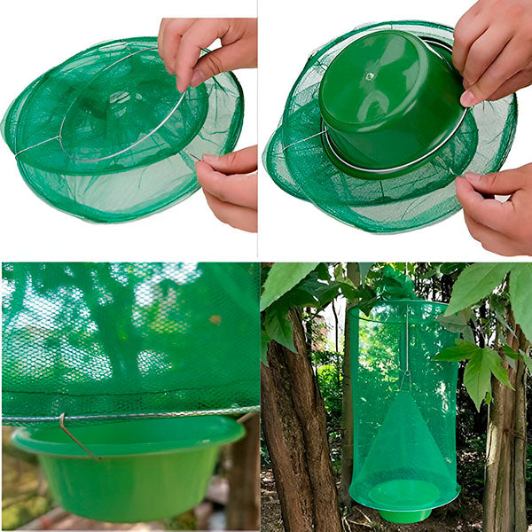 Eco-Friendly Fly Capture Solution for Outdoor Spaces