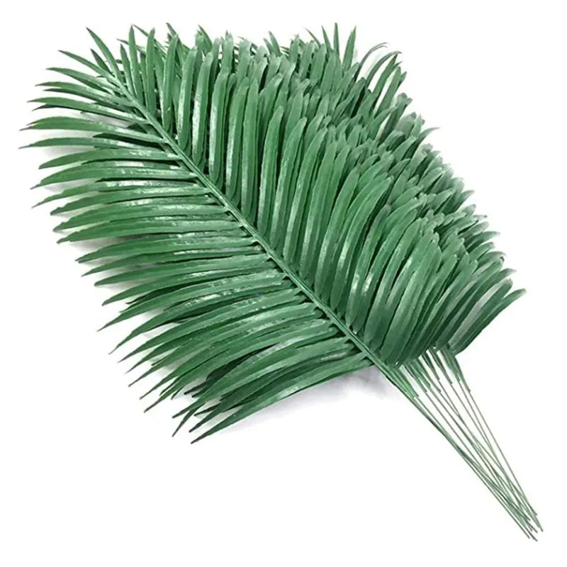 Set of 12 Lifelike Tropical Foliage Leaves