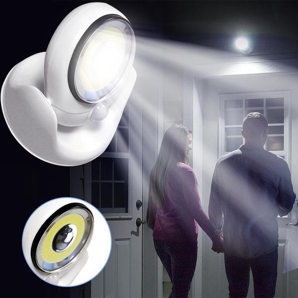 All-Weather Motion-Activated LED Light for Outdoor Security