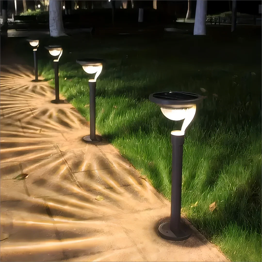 High-Intensity Solar Outdoor Light for All Weather