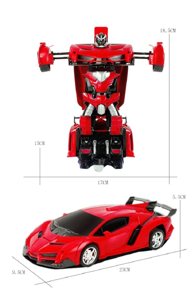 Dual-Function Robot Racer Remote Control Vehicle