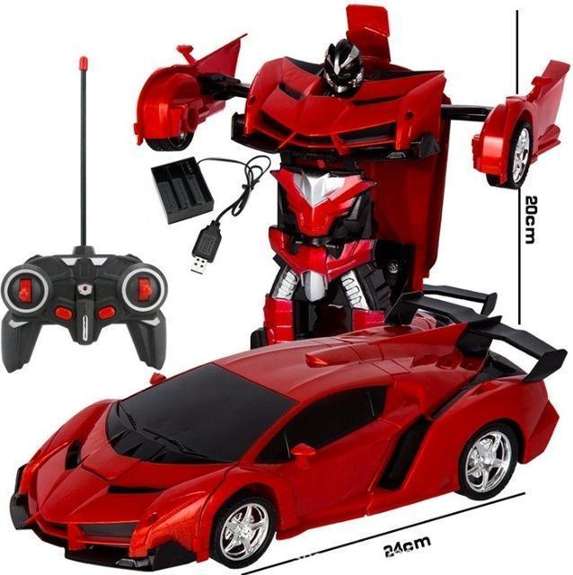 Dual-Function Robot Racer Remote Control Vehicle