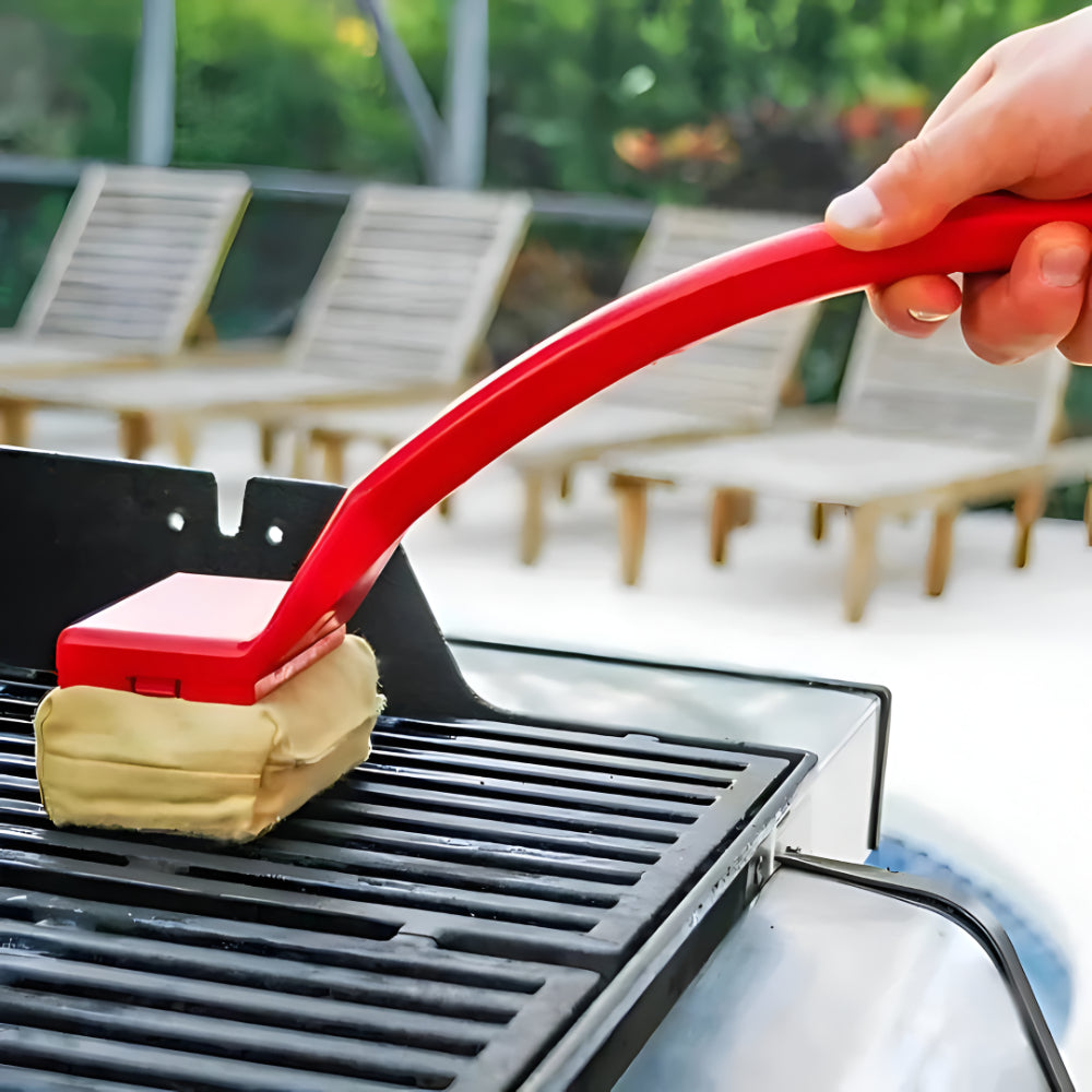 Ultimate BBQ Cleaning Tool | Long-Handled Steam Scrubber