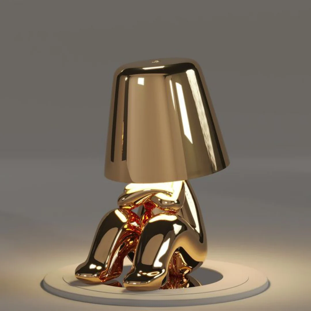 Adjustable Brightness Desk Lamp - Fun Design