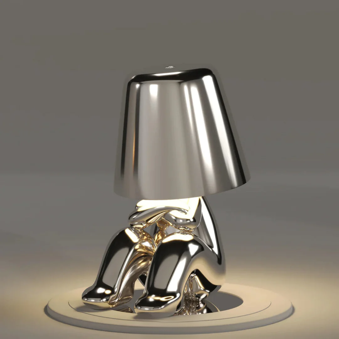Adjustable Brightness Desk Lamp - Fun Design