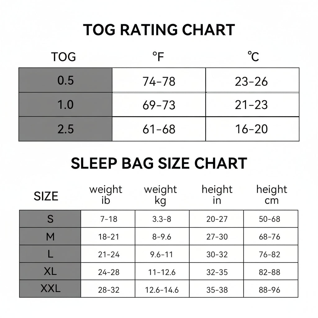 CozyBamboo Sleep Sack with Dual Zipper for Ideal Comfort