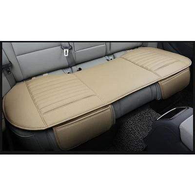 Eco-Friendly Charcoal Car Seat Pad | Stylish Leather Design