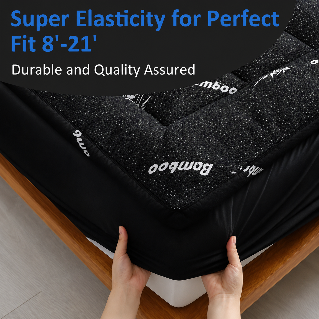 Luxurious Cooling Mattress Topper for Queen Beds