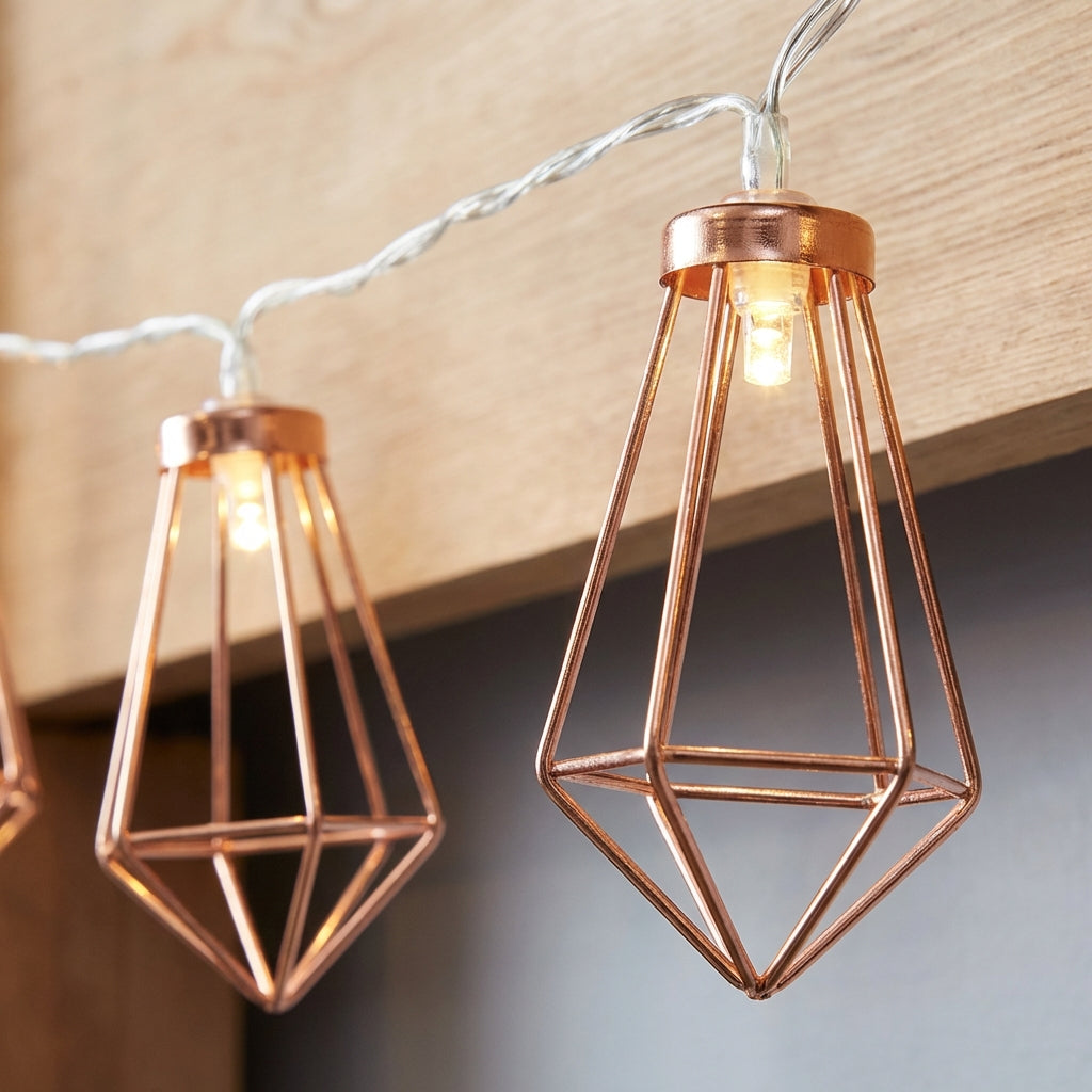 String Lights Powered by Battery - Flexible Design
