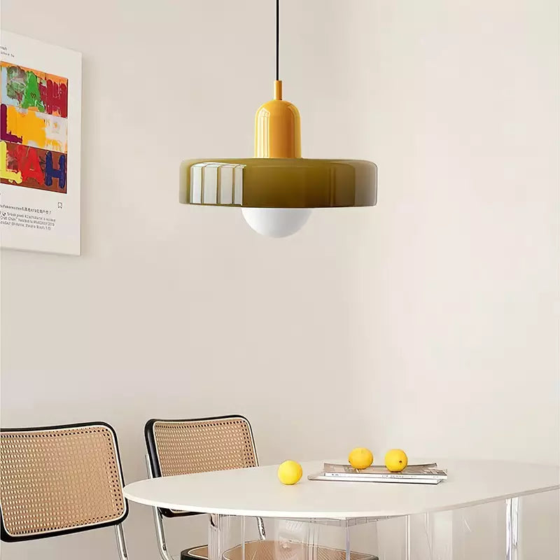 Bauhaus Style Colorful Pendant Light Fixture