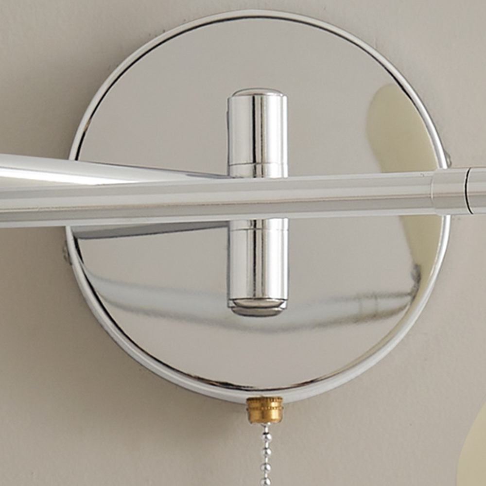 Swing Arm Wall Light Fixture with Bauhaus Design