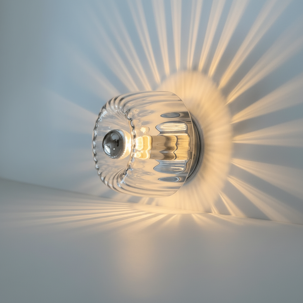 Raylume-Inspired Wall Lamp - Bauhaus Design