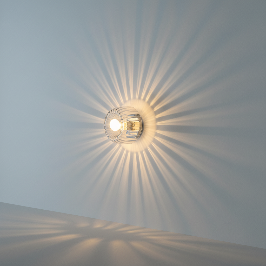 Raylume-Inspired Wall Lamp - Bauhaus Design