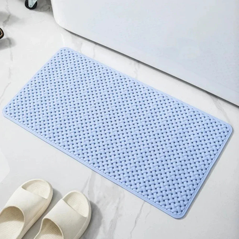 Non-Slip Bath Mat with Secure Suction Cups for Safety