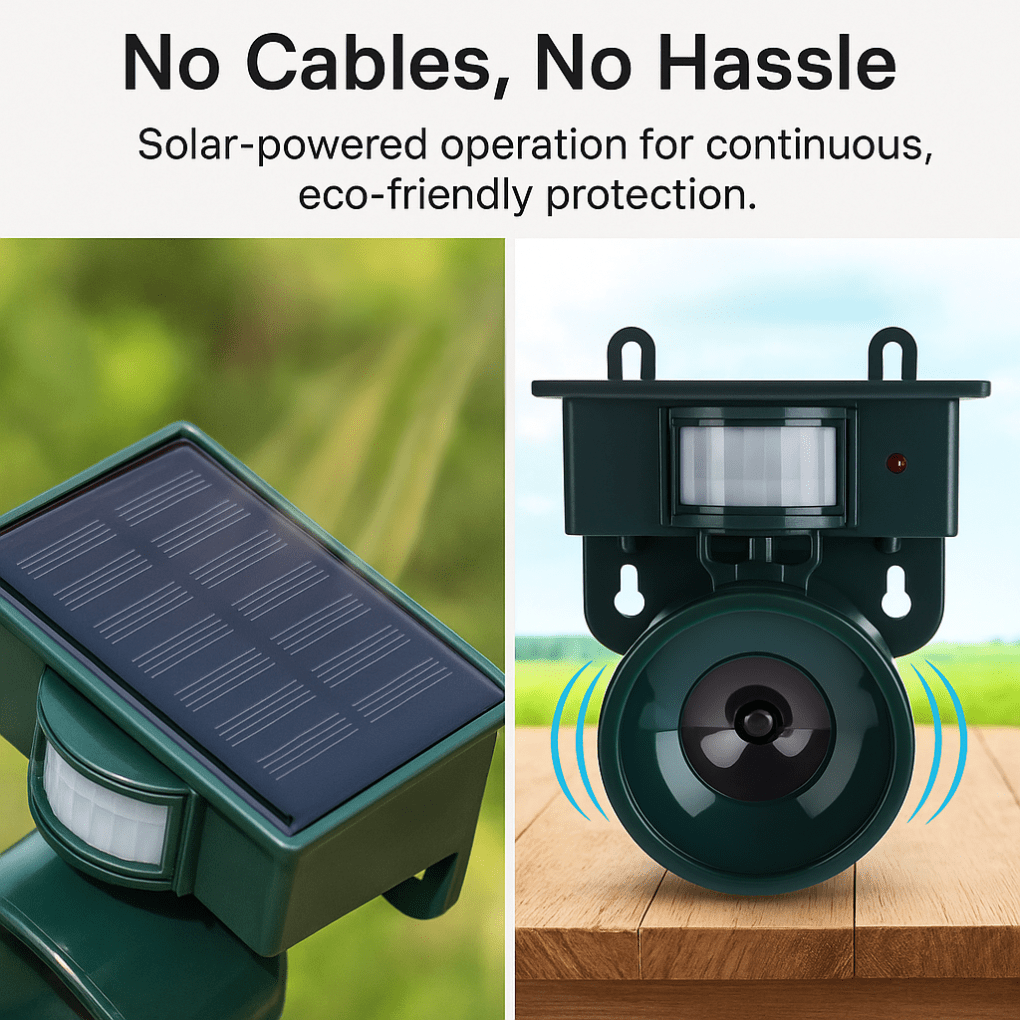 AvianShield Motion Activated Bird Deterrent Device