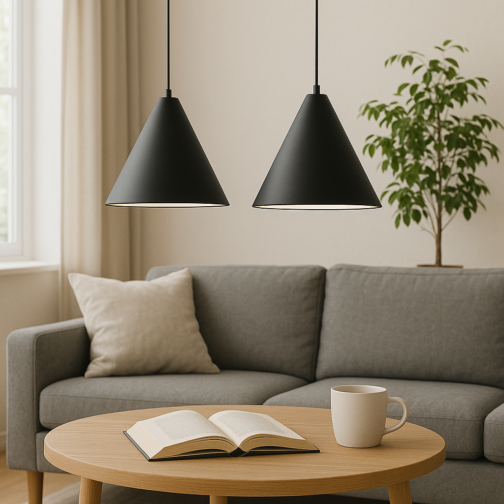 Elegant Hanging Light Fixture with E27 Socket