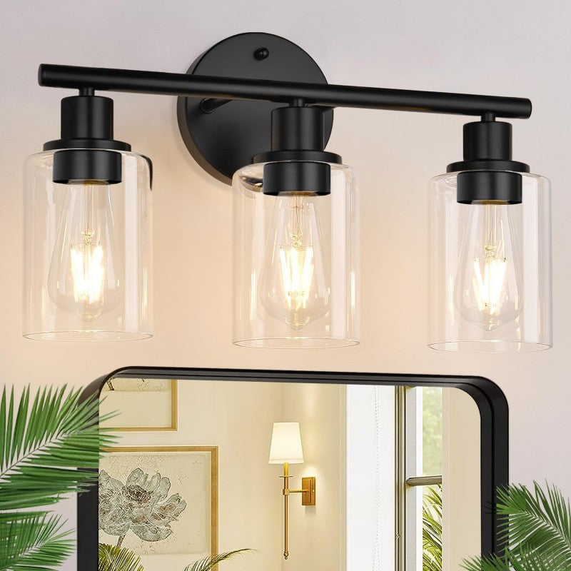 Vintage-Inspired Wall Light Fixture with Reversible Design