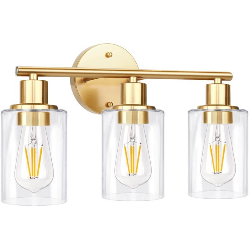 Vintage-Inspired Wall Light Fixture with Reversible Design