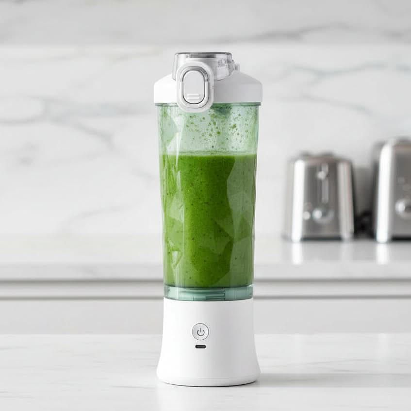 On-the-Go Smoothie Maker with Rechargeable Battery
