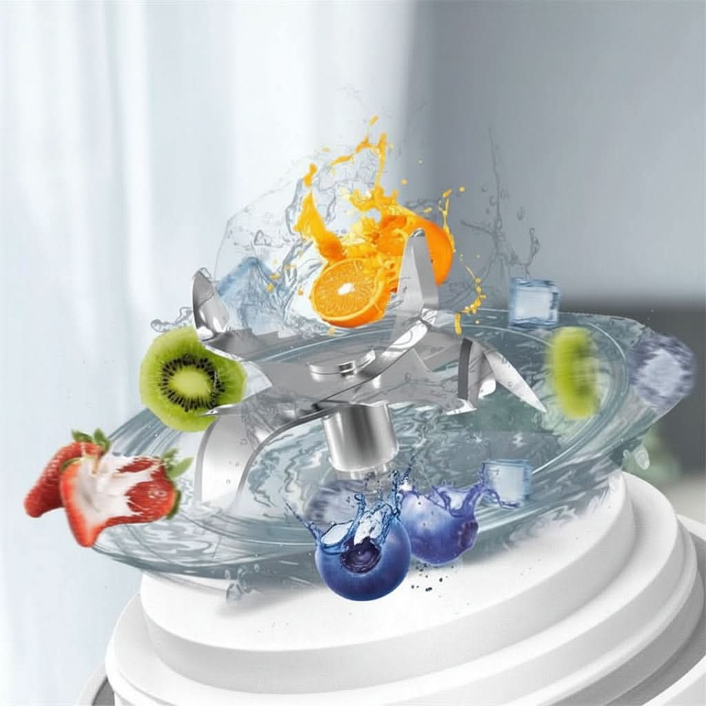On-the-Go Smoothie Maker with Rechargeable Battery
