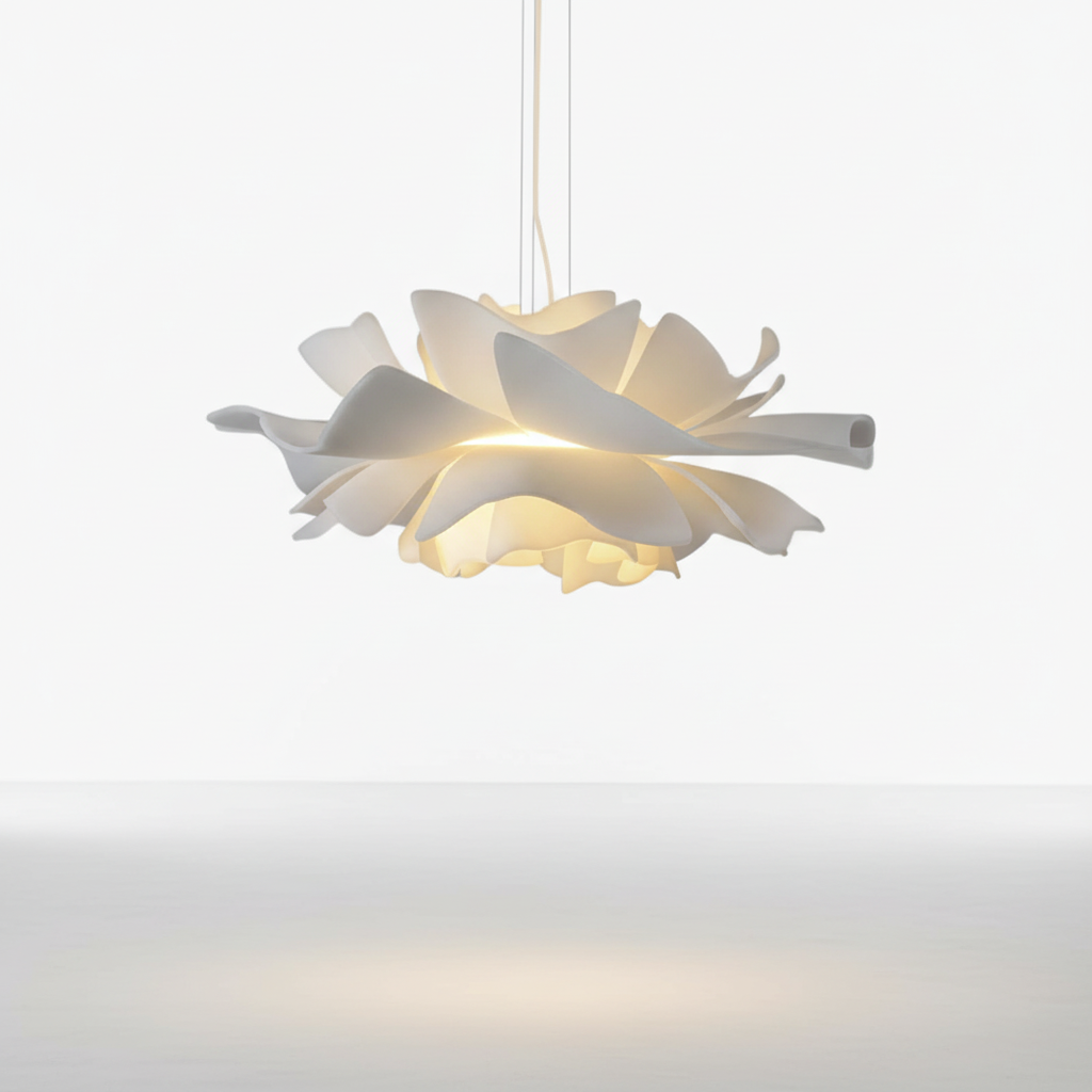 Flower-Inspired Pendant Light Fixture