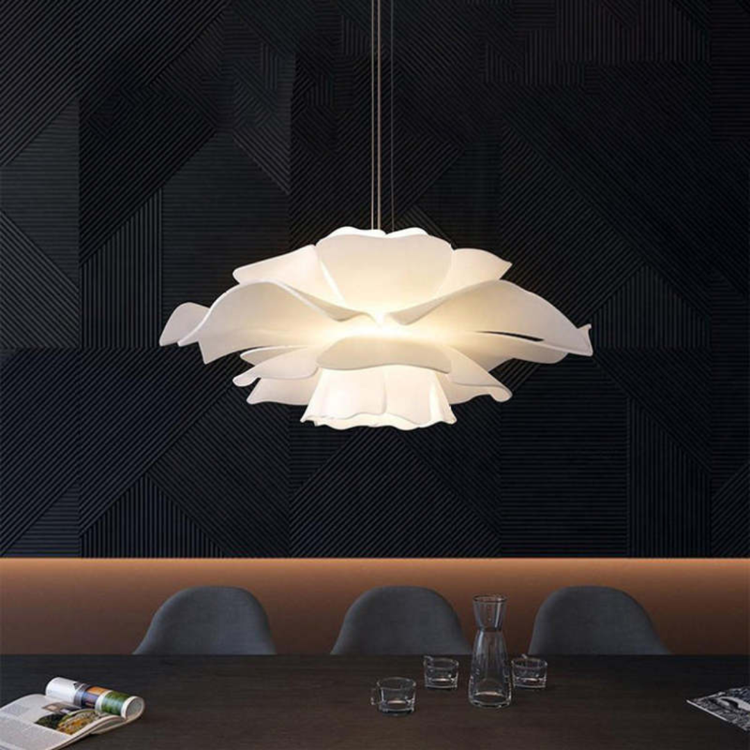 Flower-Inspired Pendant Light Fixture
