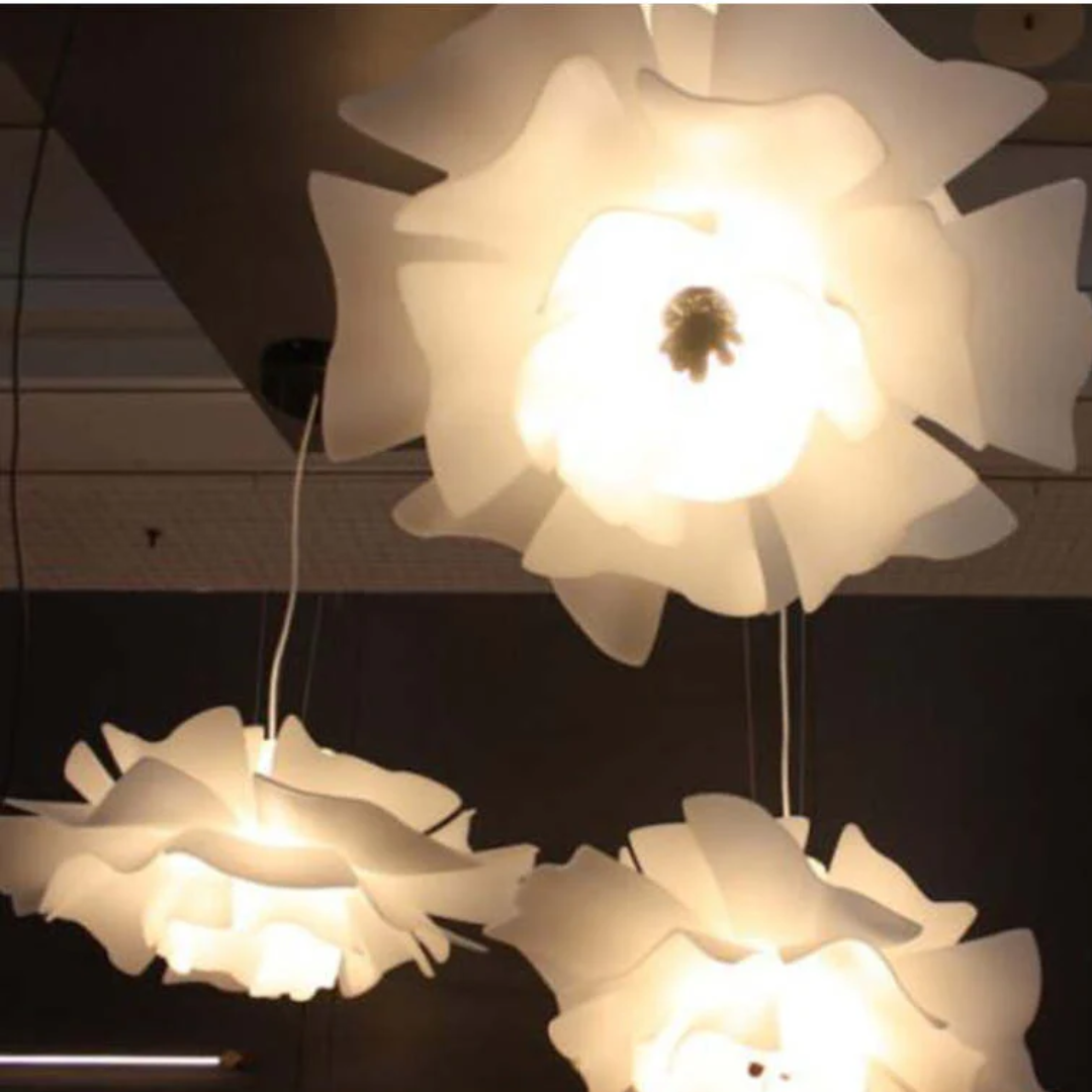 Flower-Inspired Pendant Light Fixture