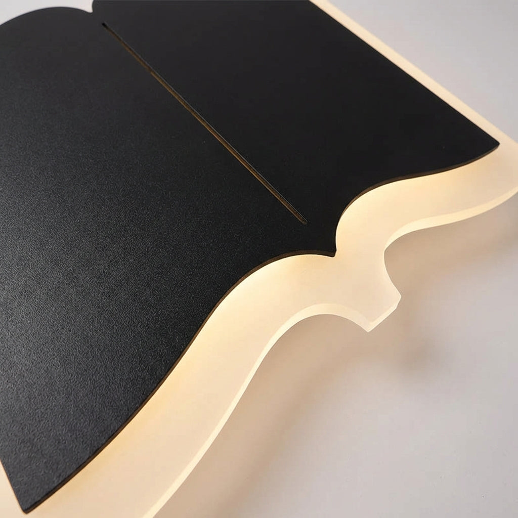 Wall Sconce Designed Like a Book - Decorative Lighting Fixture