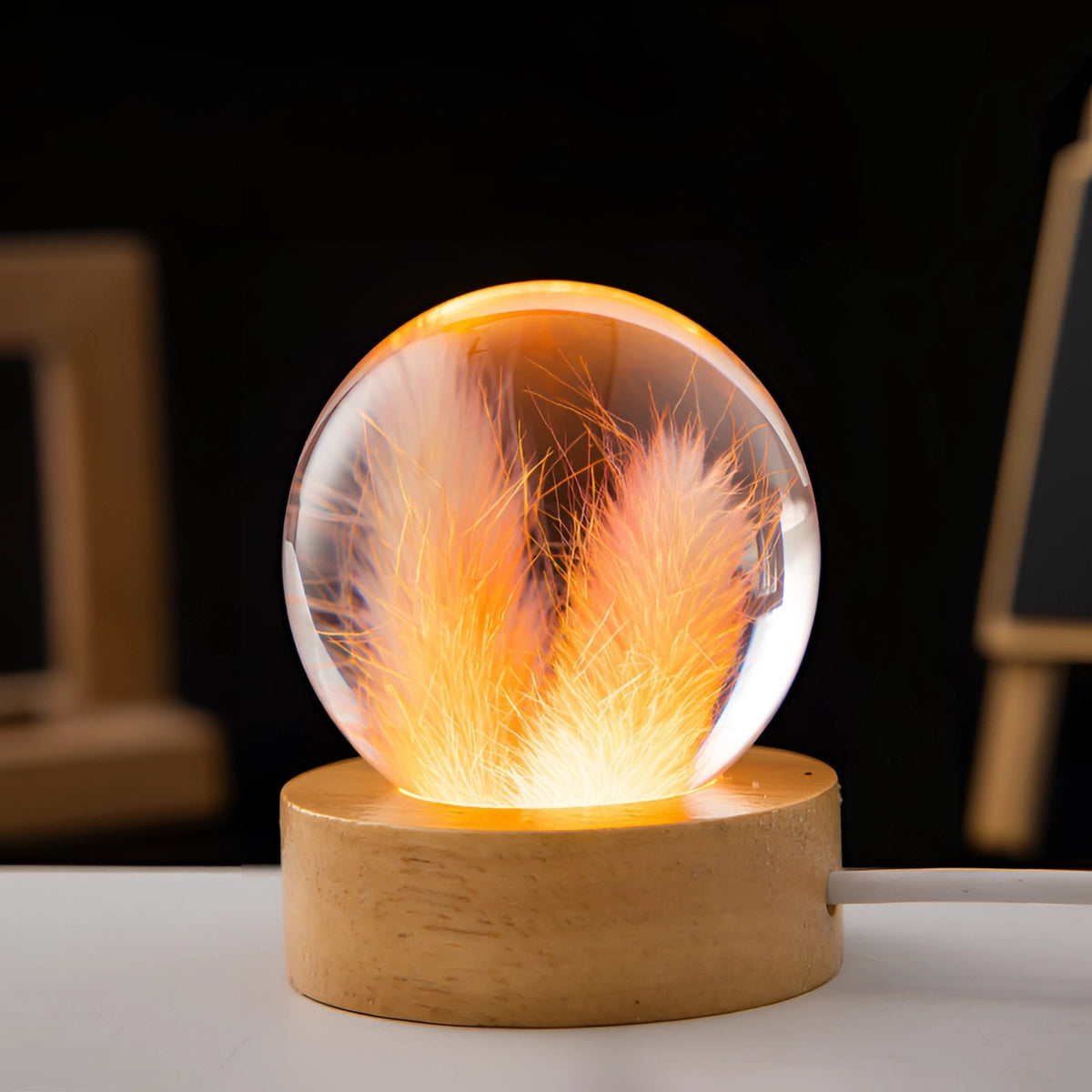 Dandelion Glow Lamp | LED Illuminated Botanical Decor