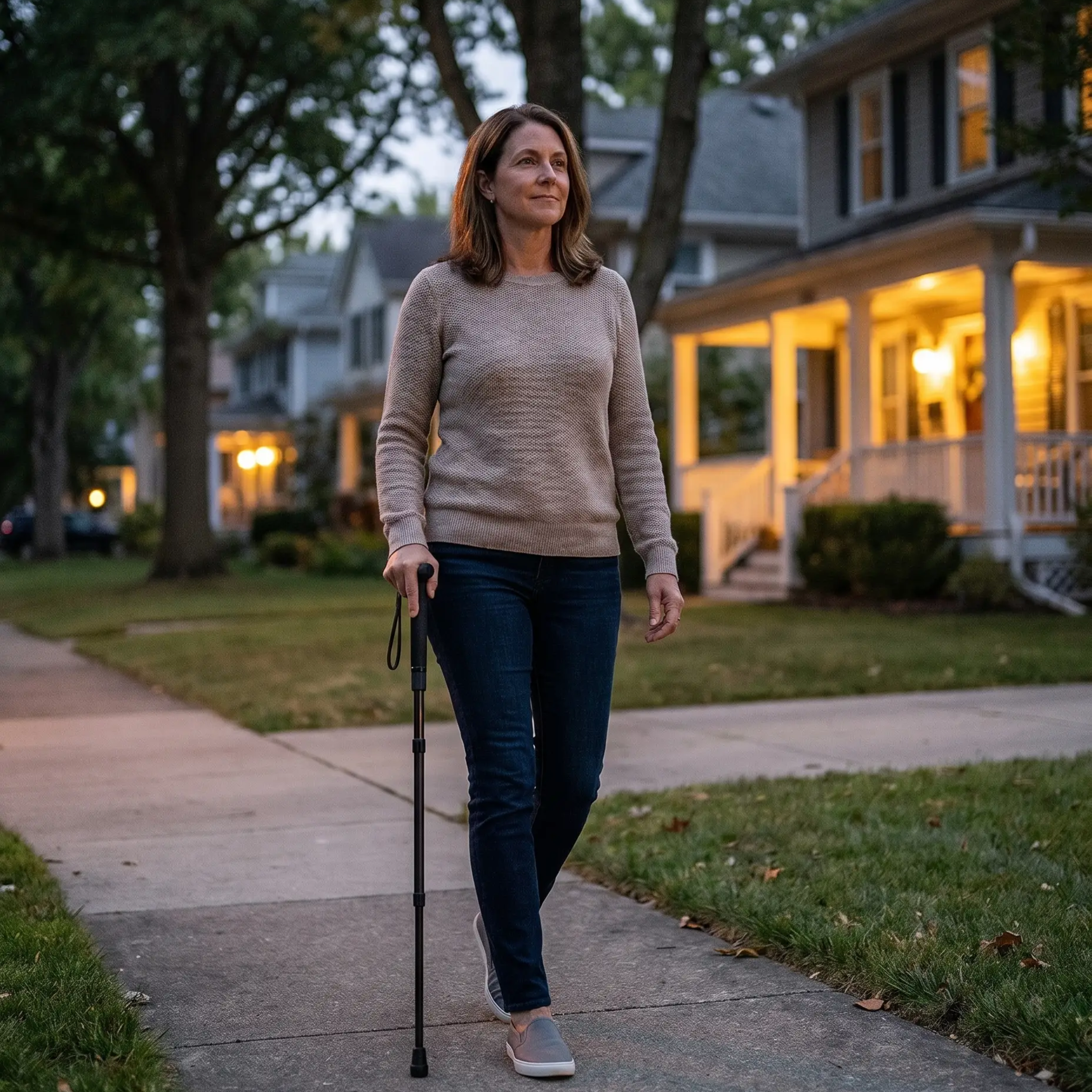 SwiftStabilizer | Instant Deployment Walking Stick for Every Adventure