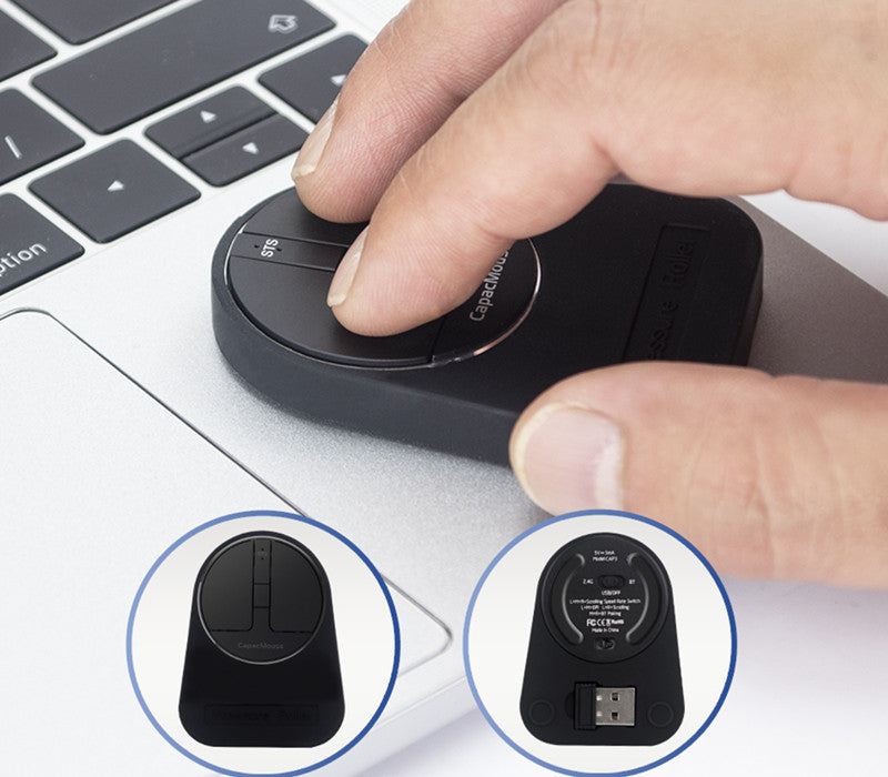 QuietWave | Compact Wireless Bluetooth Mouse for Comfort