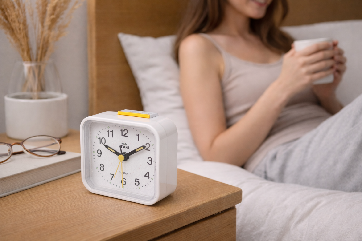 SereneWake | Gentle Light Alarm Clock with Snooze Feature