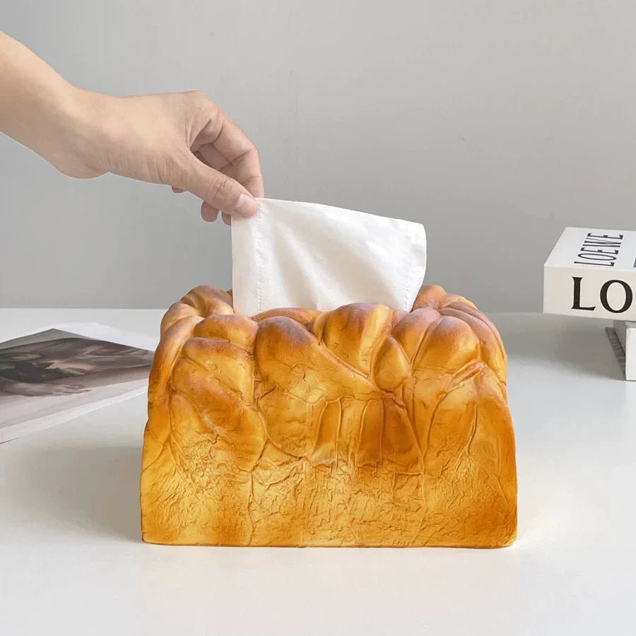 Charming Toast-Inspired Tissue Holder for Every Room
