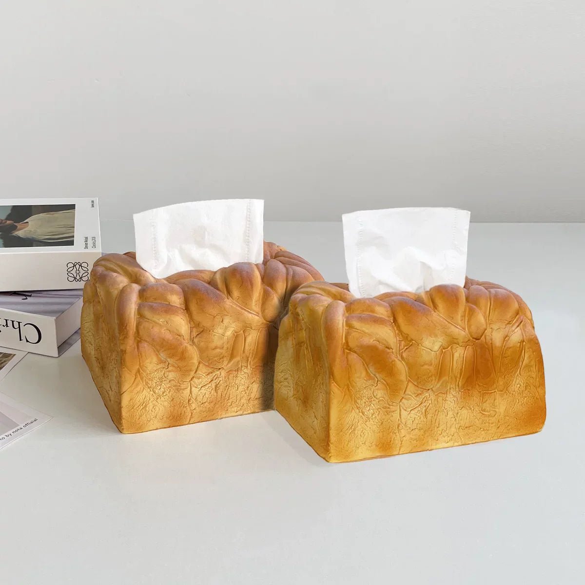 Charming Toast-Inspired Tissue Holder for Every Room