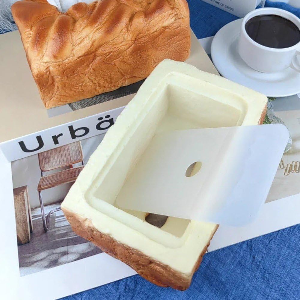 Charming Toast-Inspired Tissue Holder for Every Room