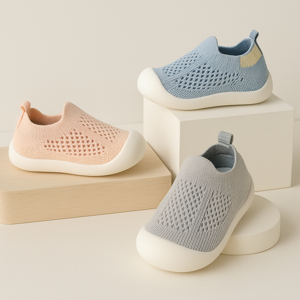 Lightweight Slip-On Sneakers for Kids | Non-Slip Comfort Shoes