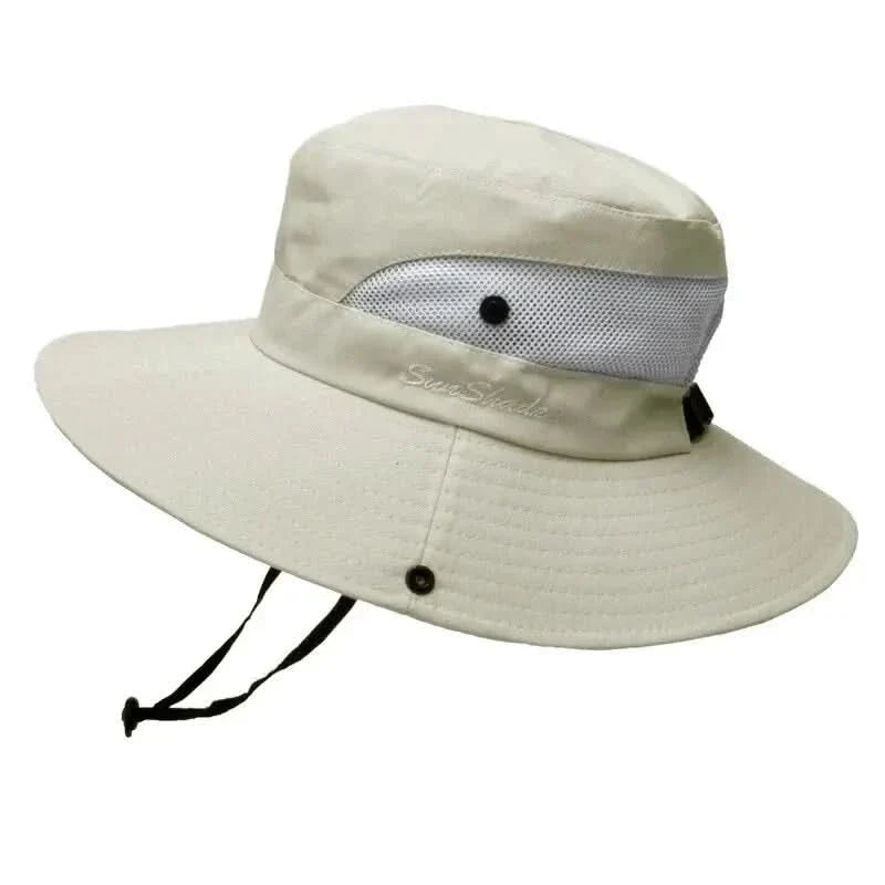 SunGuardia - Women's Stylish Sun Hat with Ponytail Slot