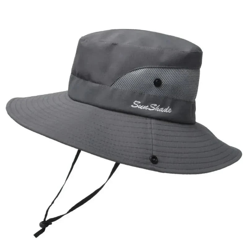 SunGuardia - Women's Stylish Sun Hat with Ponytail Slot