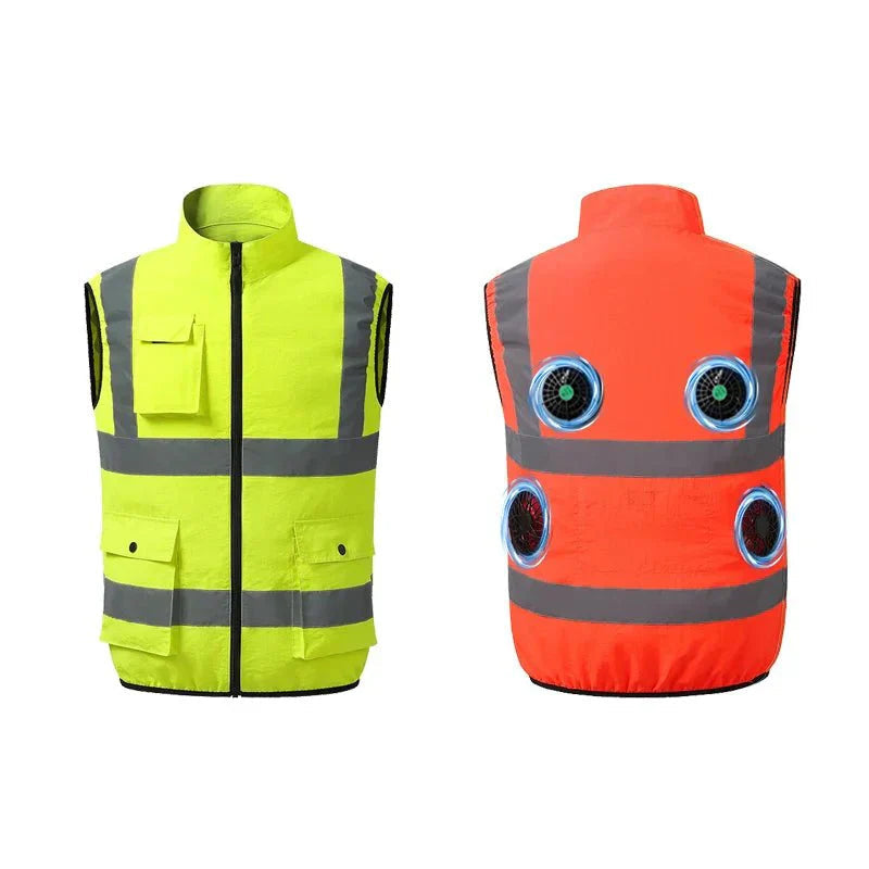 ChillGuard | Air-Flow Cooling Vest for Unmatched Comfort | Ultra-Lightweight for Outdoor Adventures