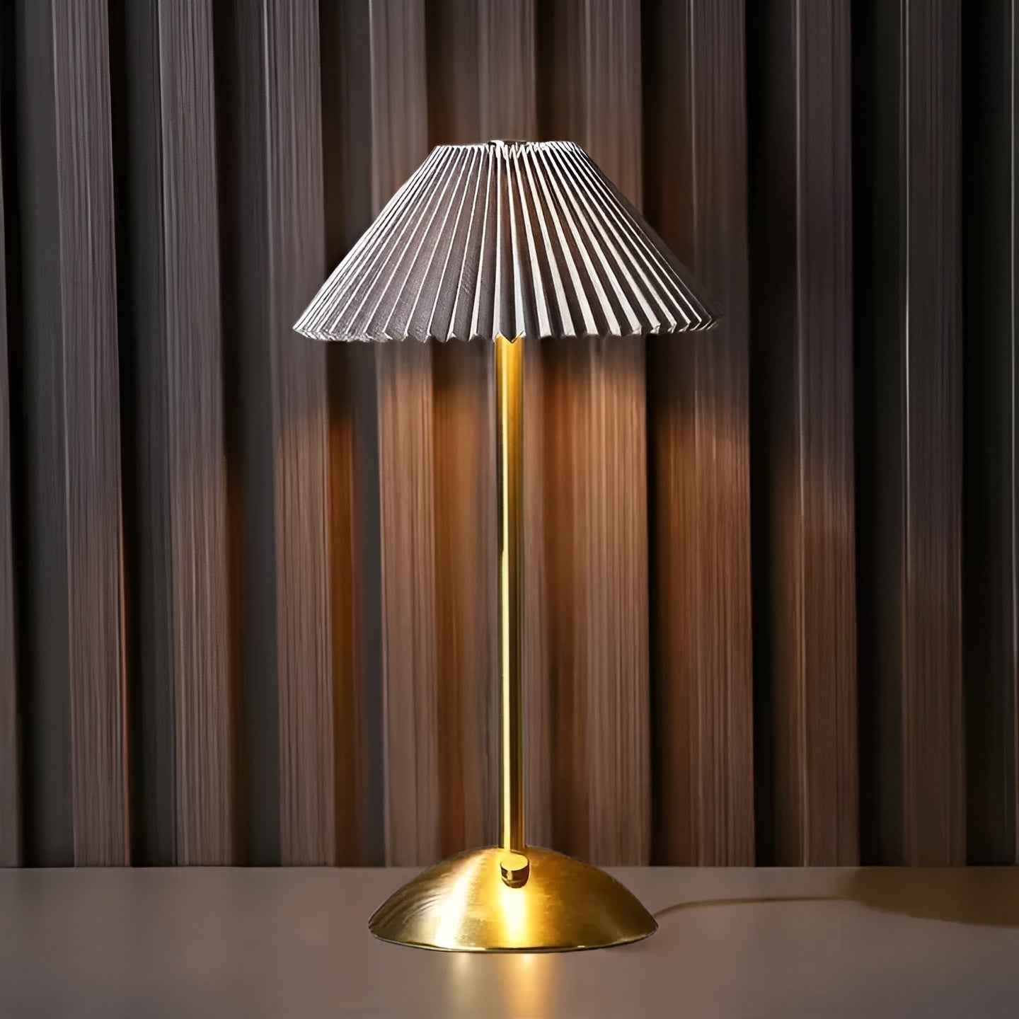 Rechargeable LED Table Lamp with Warm Glow and Modern Style